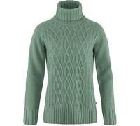 Fjällräven Övik Cable Knit Roller Neck W Sweatshirt Femme (Lot de 1)