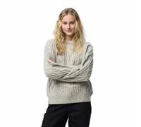 Fjällräven Övik Cable Knit Sweatshirt Gris L Femme