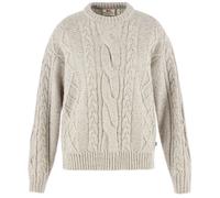 Fjällräven - Women's Övik Cable Knit - Pull en laine - XL - chalk white