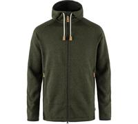 Fjällräven Sweat à capuche Övik Fleece Homme vert militaire L
