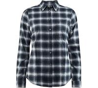 Fjall Raven - Chemise épaisse en coton organique - Övik Flannel Shirt W Dark Navy pour Femme en Coton - Taille XS - Bleu Bleu XS