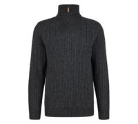 Fjällräven - Övik Half Zip Knit - Pull - M - dark grey