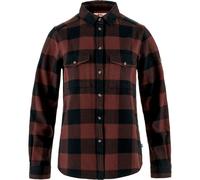 Fjällräven Övik Heavy Flannel Long Sleeve Shirt Marron XL Femme