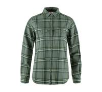 Fjällräven Femme Övik Heavy Flannel Shirt, Patina Green/Deep Patina, XXS
