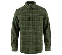 Fjällräven - Övik Heavy Flannel Shirt - Chemise - XS - deep forest / laurel green
