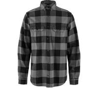 Fjällräven Övik Heavy Flannel Shirt, Noir/Gris, XXL Hommes