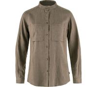 Fjällräven - Övik Hemp Shirt LS - Chemise femme Suede Brown - S