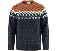 Fjällräven Övik Knit Pull Homme En Laine Bleu Pullover