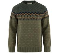 Fjällräven Övik Knit Sweater Pull Homme Pull En Laine Vert