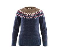 FJÄLLRÄVEN Övik Knit Sweater W Shirt Femme, Bleu (Navy), L