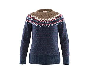 FJÄLLRÄVEN Övik Knit Sweater W Sweat-Shirt Femme Bleu (Navy), S