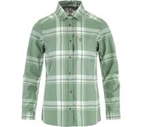Fjällräven - Övik Lite Flannel Shirt W - Chemise femme Misty Green / Eggshell - M