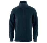 Fjällräven - Övik Lite Half Zip - Pull en laine - L - dark navy
