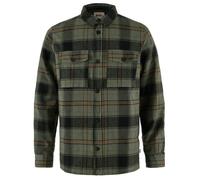Fjällräven - Övik Lite Padded Shirt - Veste de loisirs - XS - deep forest / black