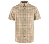 Fjällräven Övik Lite Short Sleeve Shirt Beige M Homme