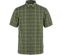 Fjällräven - Övik Lite Shirt SS - Chemise homme Green / Dark Navy - XXL
