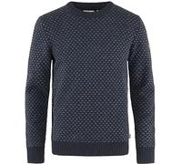 Fjällräven Övik Nordic Sweater M Sweat-Shirt Homme Dark Navy FR: XL (Taille Fabricant: XL)