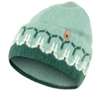 Fjällräven - Övik Path Knit Beanie - Bonnet - One Size - deep patina / misty green