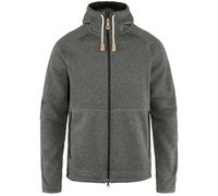 Fjällräven Övik Polaire à Capuche Herren-Wanderjacke Blouson Extérieur Gris