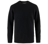Fjällräven - Övik Rib Sweater - Pull en laine - L - black