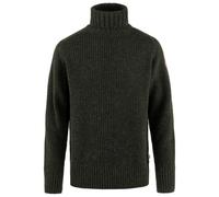 Fjällräven - Övik Roller Neck Sweater - Pull en laine - S - dark olive