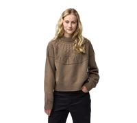 Fjällräven Övik Solid Jacquard Knit Sweatshirt Marron XS Femme