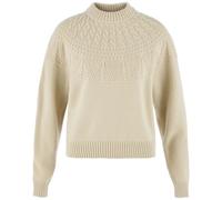 Fjällräven - Övik Solid Jacquard Knit W - Pullover femme Light Beige - XS
