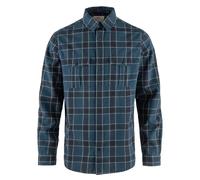 Fjällräven - Övik Travel Shirt LS - Chemise homme Indigo Blue / Dark Navy - S