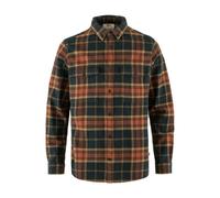 Fjällräven - Övik Twill Shirt - Chemise homme Autumn Leaf / Dark Navy - XS