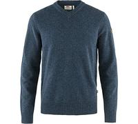 Fjällräven Övik V-Neck Sweater M Sweat-Shirt Homme Navy FR: S (Taille Fabricant: S)