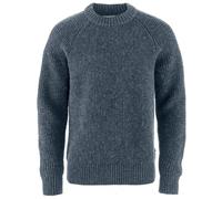 Fjällräven - Övik Waffle Knit - Pull en laine mérinos homme Navy - M