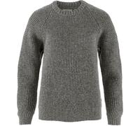 Fjällräven - Övik Waffle Knit - Pull en laine mérinos femme Grey - L