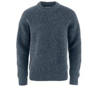Fjällräven - Övik Waffle Knit - Pull en laine mérinos homme Navy - XL