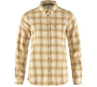 Fjällräven - Ovik Flannel Shirt - Chemise femme Chalk White / Dune Beige - S