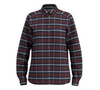 Fjällräven - Ovik Flannel Shirt - Chemise femme Port / Breeze Blue - L