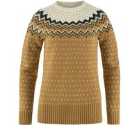 Fjällräven - Ovik Knit Sweater - Pullover femme Buckwheat Brown / Chalk White - L