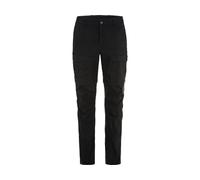 Fjällräven Pantalon Abisko Hybrid Trail Zip-Off Femme noir