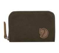 Fjällräven Porte-cartes Zip Card Holder zippé Marron