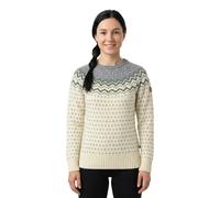 Fjällräven - Ovik Knit Sweater - Pullover femme Chalk White / Flint Grey - M