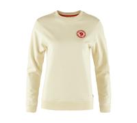 Fjällräven 1960 Logo Badge Sweatshirt Beige S Femme