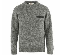 Fjällräven Pull Over Col Rond Laine Gris Homme