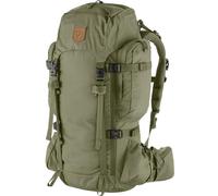 Fjällräven Sac à dos de trekking Kajka 55 M/L – olive, polyamide recyclé, vinylon, unisexe