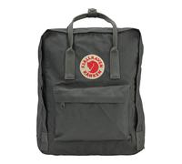 Fjällräven Sac à dos 'Kanken' crème / vert foncé / rouge feu, Taille Taille unique