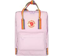 Fjällräven Sac à dos 'Kanken Rainbow' jaune / lilas / orange / rouge, Taille One Size