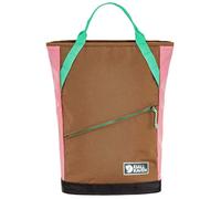 Fjällräven Sac à dos Vardag Totepack 22L pour ordinateur portable Marron / Rose / Vert