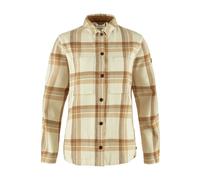 Fjällräven - Singi Flannel Overshirt - Chemise femme Chalk White / Dune Beige - XXS