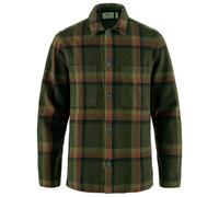 Fjällräven - Singi Flannel Overshirt - Veste de loisirs - L - deep forest / dark navy