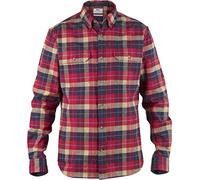 Fjällräven Singi Heavy Flannel Shirt M T-Shirt à Manches Longues Homme Deep Red FR : XS (Taille Fabricant : XS)