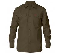 Fjall Raven - Chemise robuste et respirante - Singi Trekking Shirt LS M Dark Olive pour Homme - Taille L - Vert Vert L