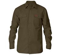 Fjällräven Singi Trekking Shirt LS M T-Shirt à Manches Longues Homme Dark Olive FR : 2XL (Taille Fabricant : XXL)